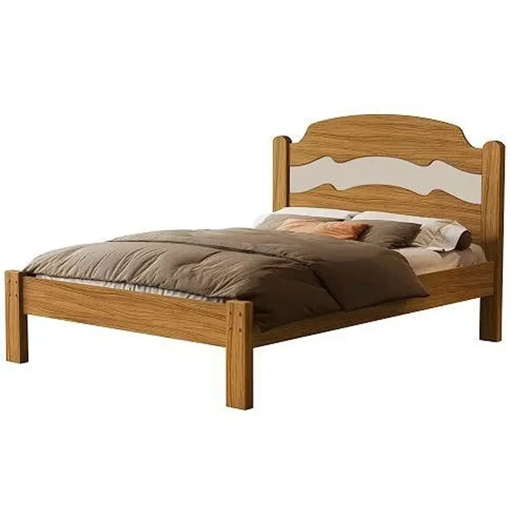 Cama Iris Casal Cambel Cor Nature Off White