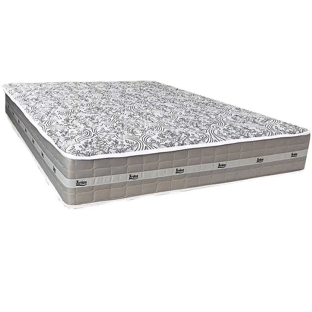 Colchão Carbon Queen Molas Ensacadas 32x198x158 Anjos Cor Bege