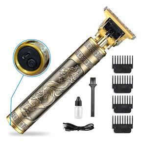 Máquina De Cortar Cabelo Faz Barba Acabamento Dragão Bivolt