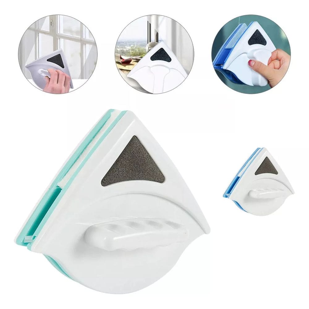 Limpa Vidros Magnético Rodo Mágico Dupla Face Ímã Duplo