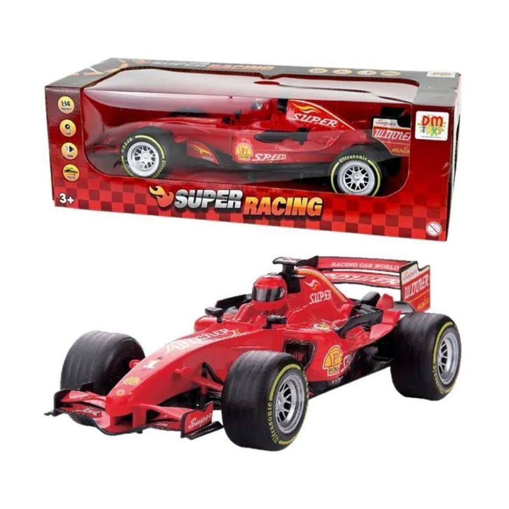 Carro Fricção Super Racing Fórmula 1 - Dm Toys
