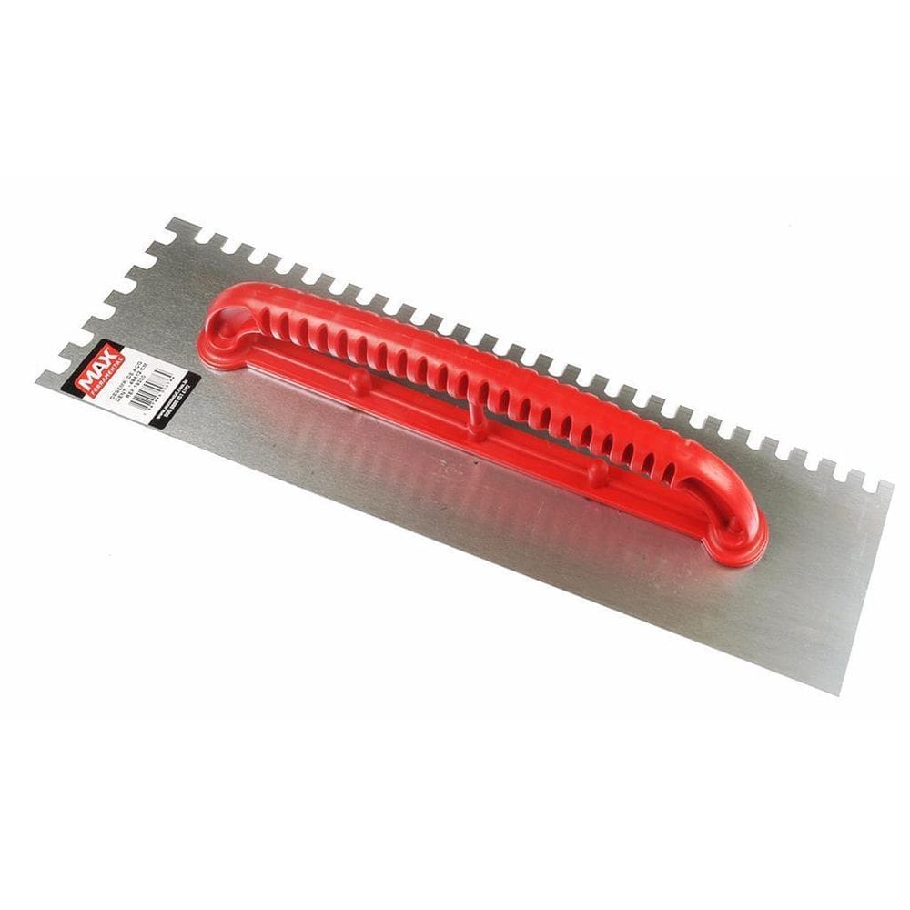 Desempenadeira De Aço Dentada 48Cm Com Cabo Plástico 19350