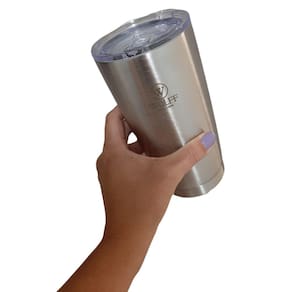 Copo Térmico Wolff 600ml Inox Parede Dupla - Gelado/Quente