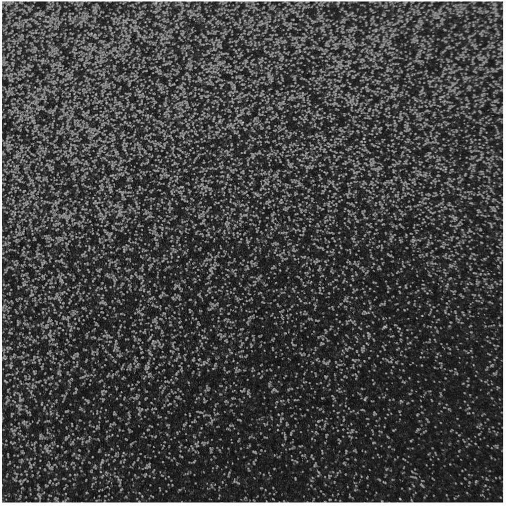 Placa Em Eva Com Gliter 48X40Cm. Preto 2Mm.