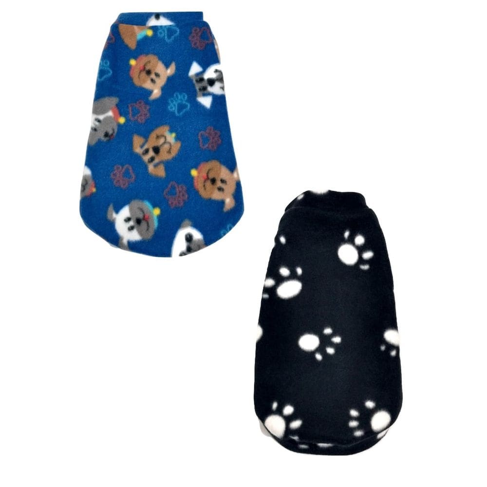 Kit 2 Roupinhas Soft preta e azul Tamanho G