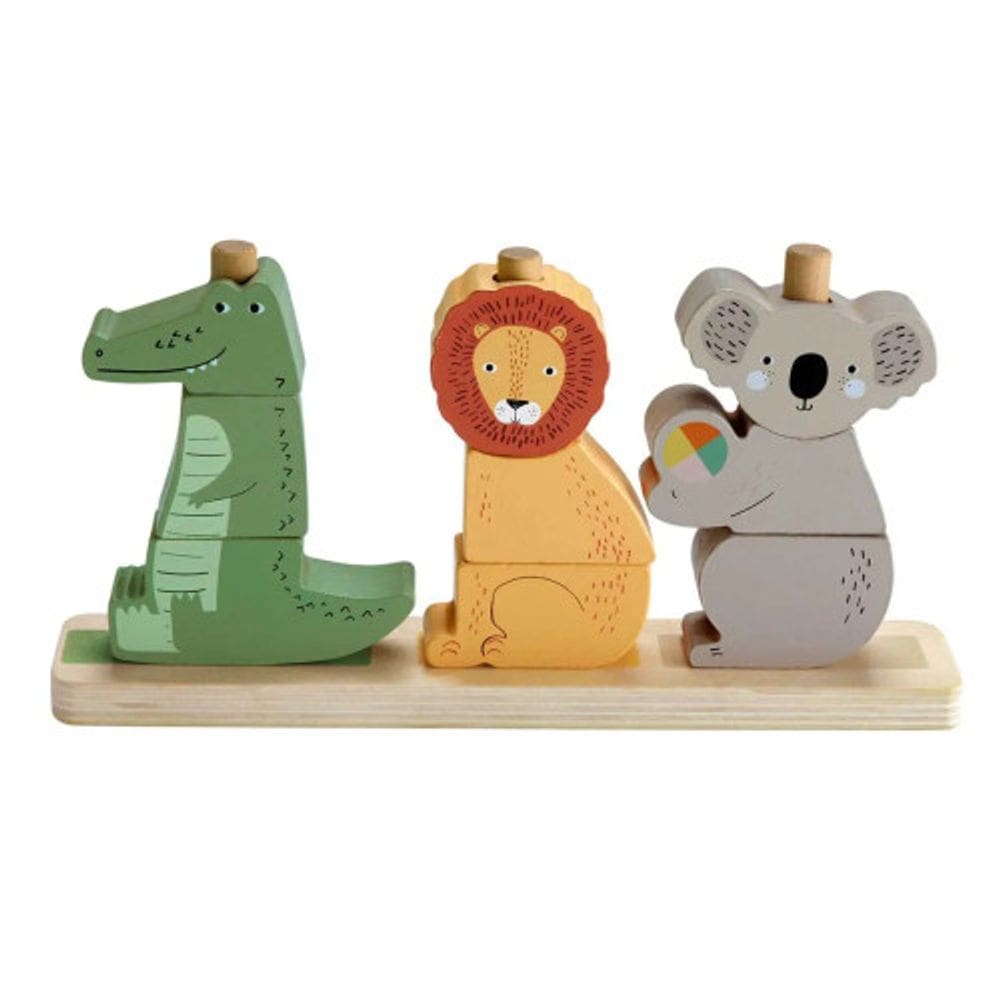 Animais Empilháveis FP Wood e#8203;e#8203;de Madeira Mattel