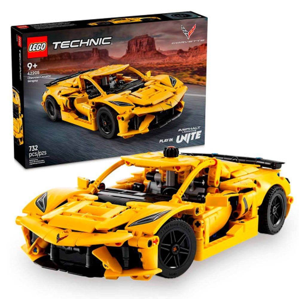 LEGO Technic Chevrolet Corvette Stingray 732 Peças 42205