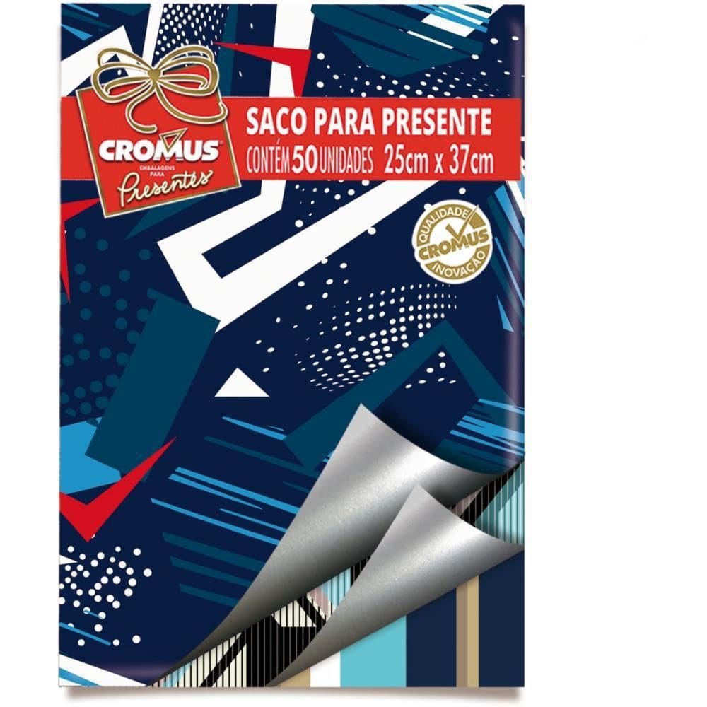 Saco Metalizado 60X90Cm Masculino