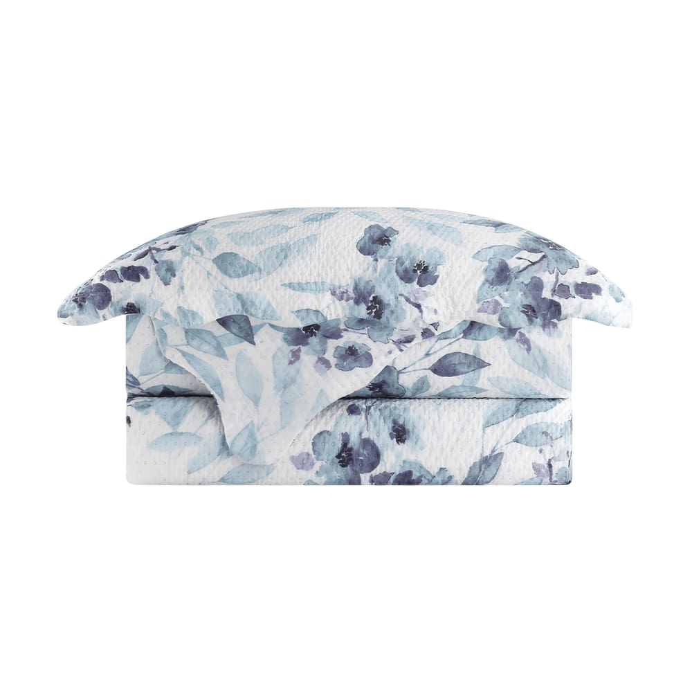Cobre Leito Colcha Casal Camesa Garden Floral Dupla Face