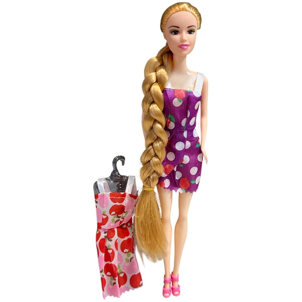 Boneca Linda Bell Troca De Roupa Brinquedo Menina 33cm