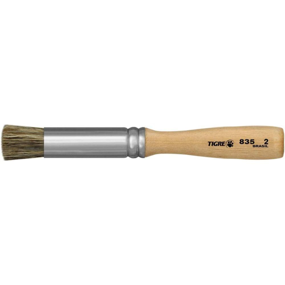 Pincel Artesanal Brochinha 835 N.02 Natural