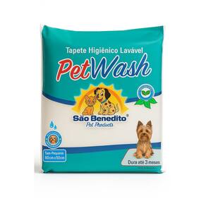 Tapete Higiênico Lavável Pet 50X60 Absorvente Reutilizável