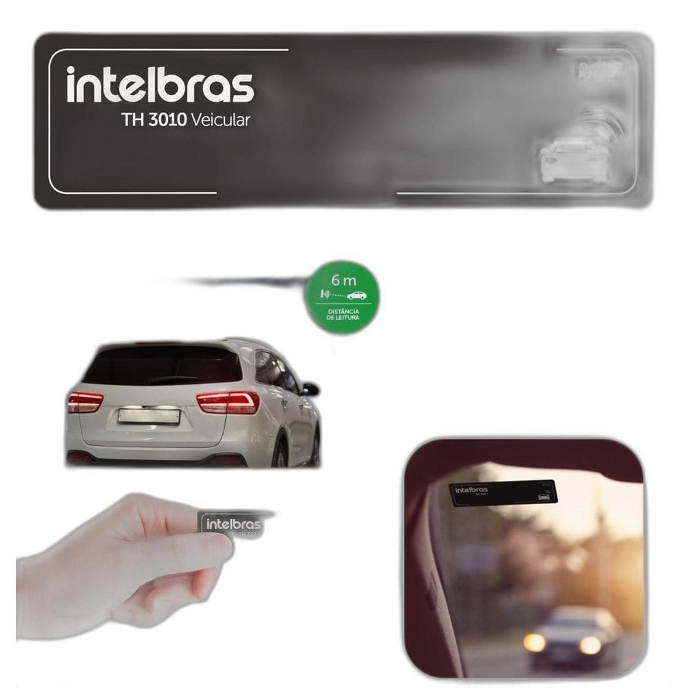 Etiqueta Acionamento Veicular Rfid 900Mhz Intelbras Th 382T