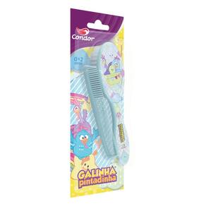 Kit Escova E Pente Galinha Pintadinha Condor