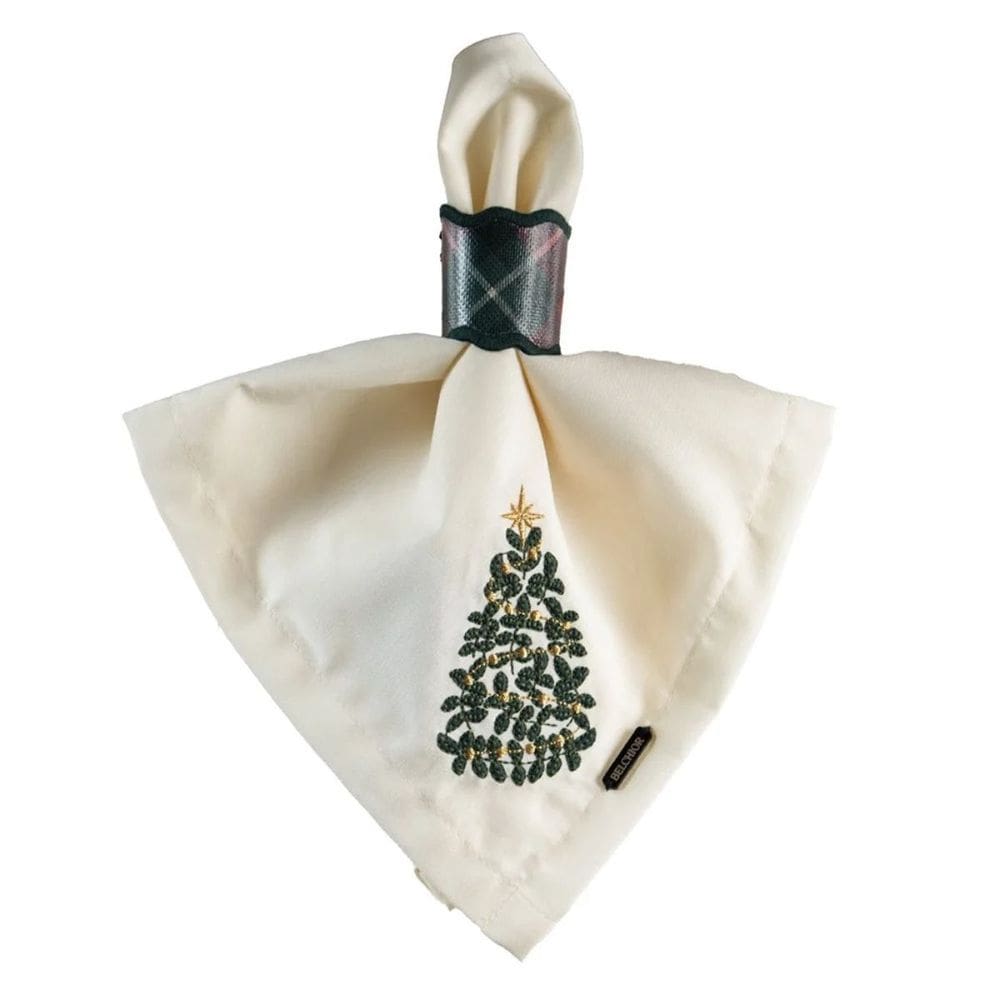 Guardanapo Natalino Arvore De Natal 157 40x40 2und