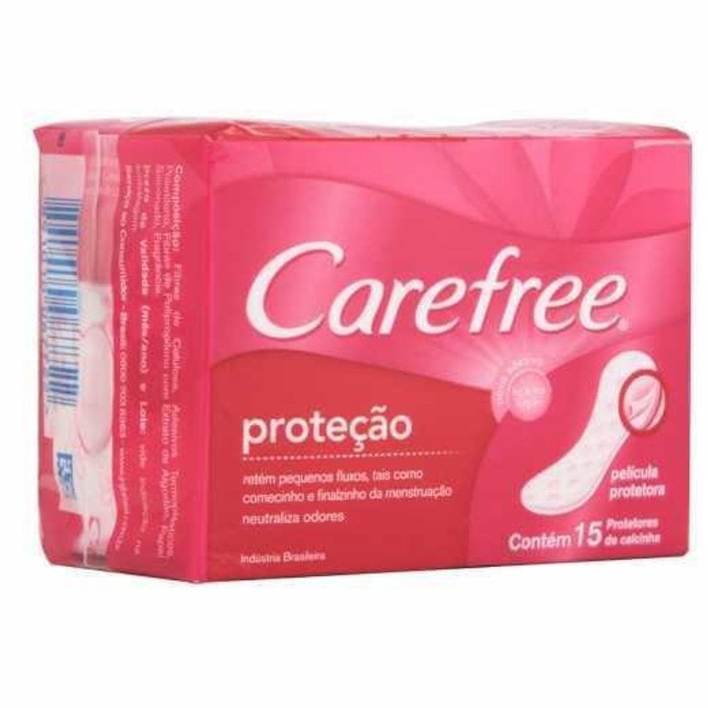 Protetor Diário Carefree Proteção - Sem Fragrância