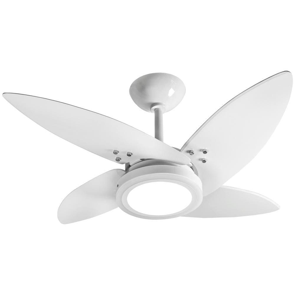 Ventilador De Teto Venom Led Branco 3 Pás Mdf Tron