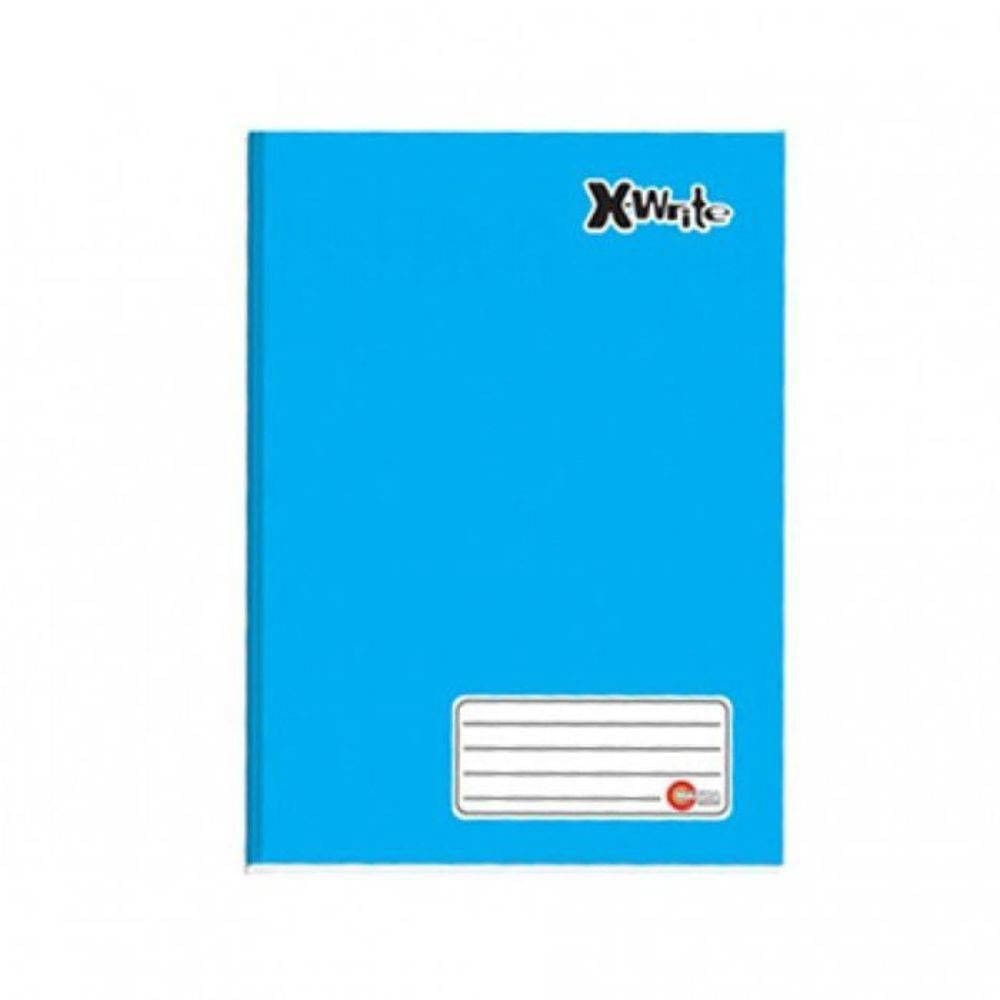 Caderno Brochurão Capa Dura 96 Folhas Cor: Azul