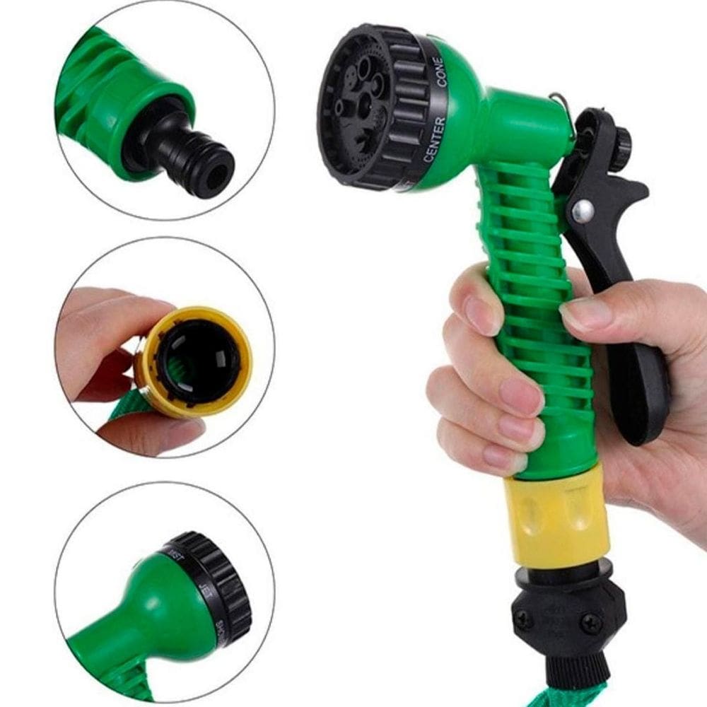Mangueira Jardim Resistente Com Jatos De Água