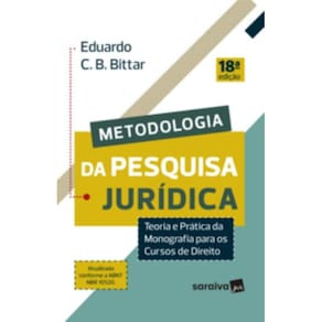 Metodologia Da Pesquisa Juridica - 18A Edicao 2024