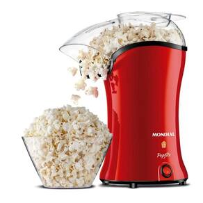 Pipoqueira Elétrica Mondial PopFlix Automática 1200W Vermelho 127V - PP-03