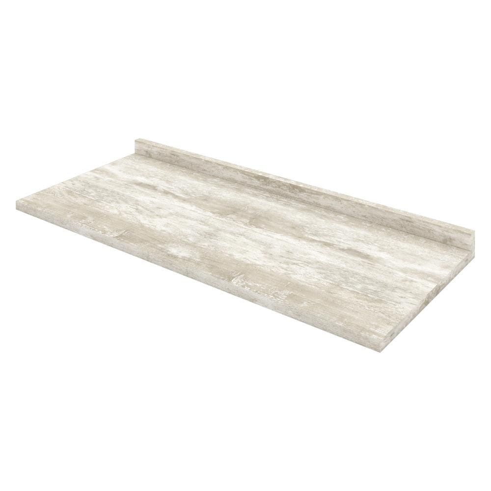 Tampo para Balcão 120 cm Cozinha 100% MDF Texturizado Madeira Clara