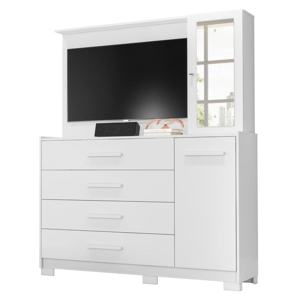 Cômoda Ilhabela 2 Portas e 4 Gavetas - Móveis Albatroz