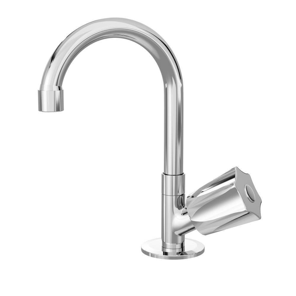 Torneira De Mesa P-lavatório Sl1198c50 1-4 Volta Abs Cromado Cromado