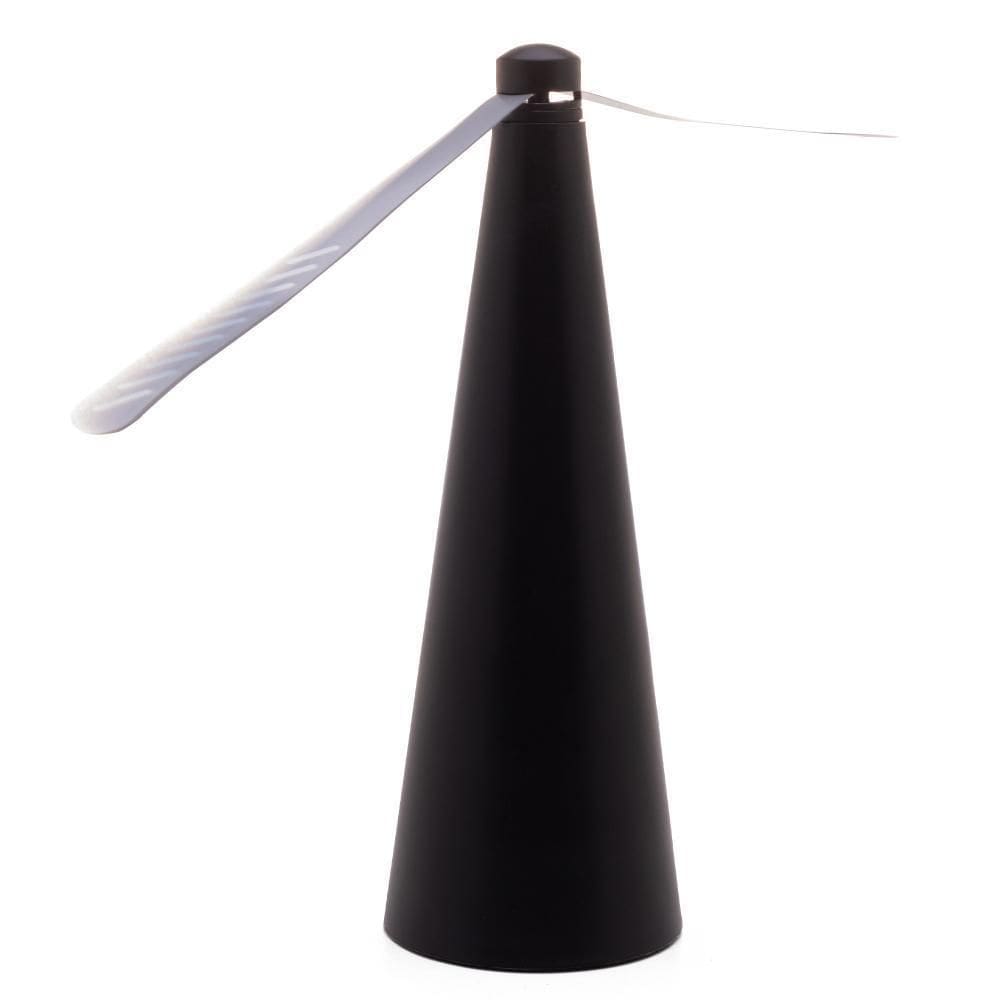 Ventilador Repelente Lyor De Mesa De Plástico Preto