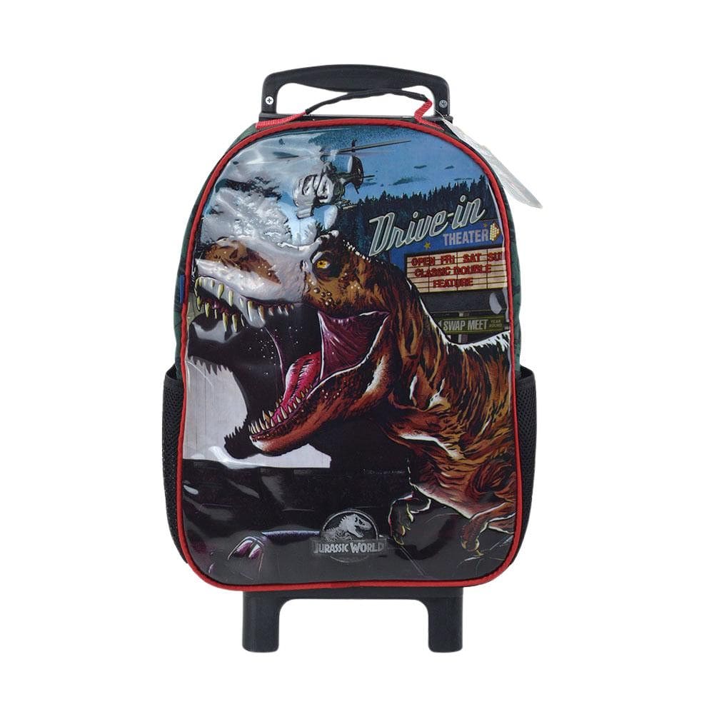 Mochilete Infantil Dermewil Jurassic Word Verde 52249