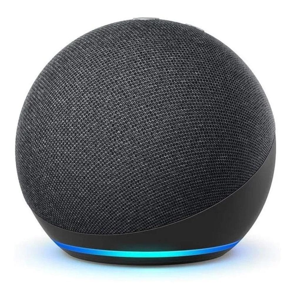 Smart Speaker Amazon Com Alexa Echo Dot 4ª Geração Azul