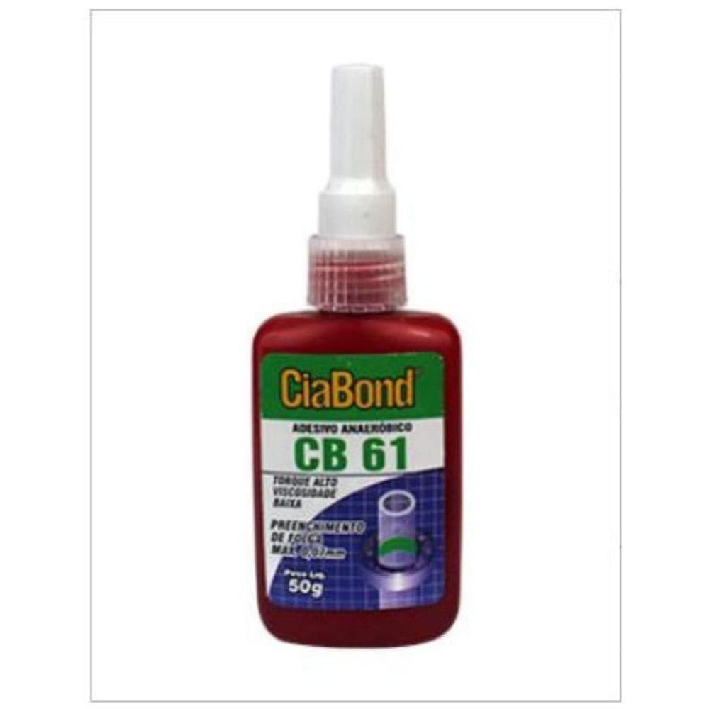 Adesivo Anaeróbico CB61 Ciabond 50gr trava rolamento