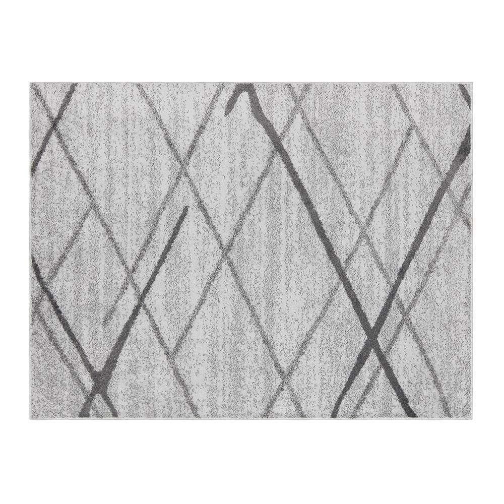 Tapete Para Sala Classic Rhodes 04 Gelo 1,00x1,50m