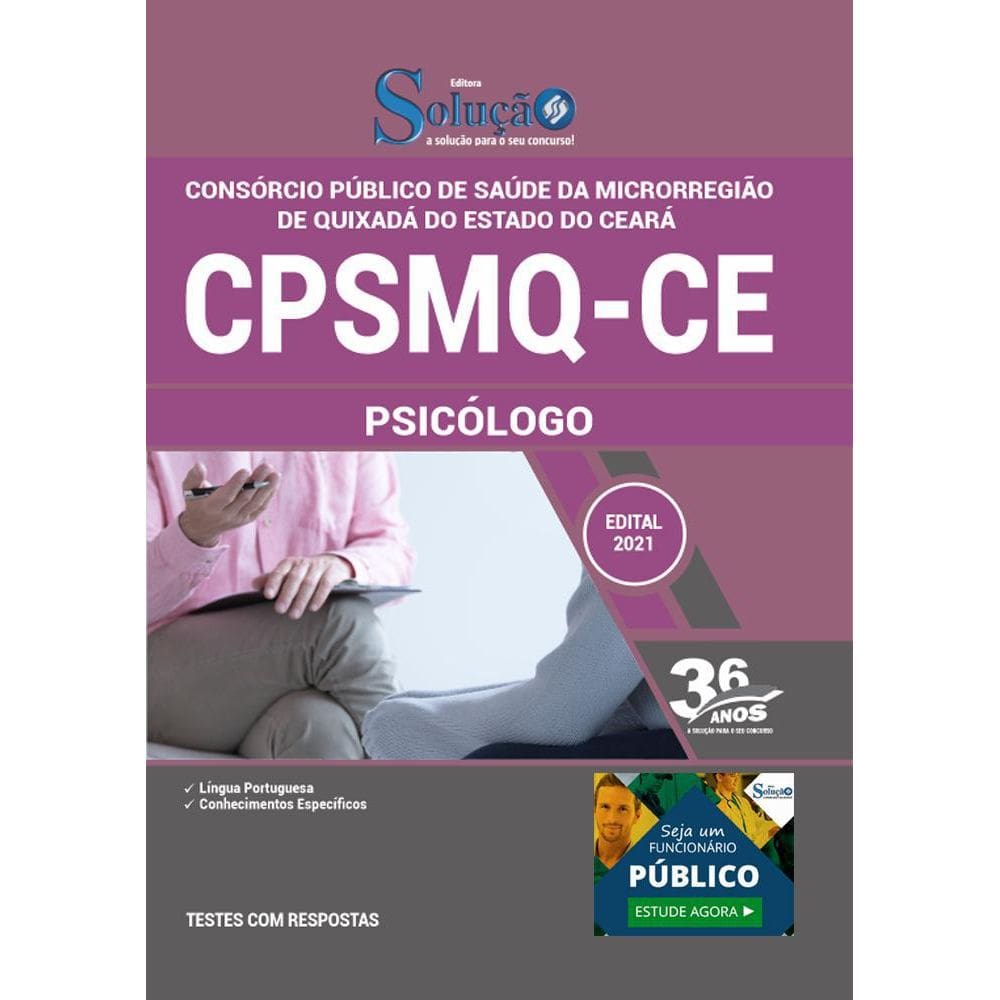 Apostila Concurso Cpsmq Ce - Psicólogo