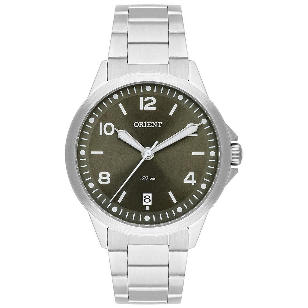 Relógio Feminino Orient FBSS1159 Prata 5ATM Quartz 3,6cm