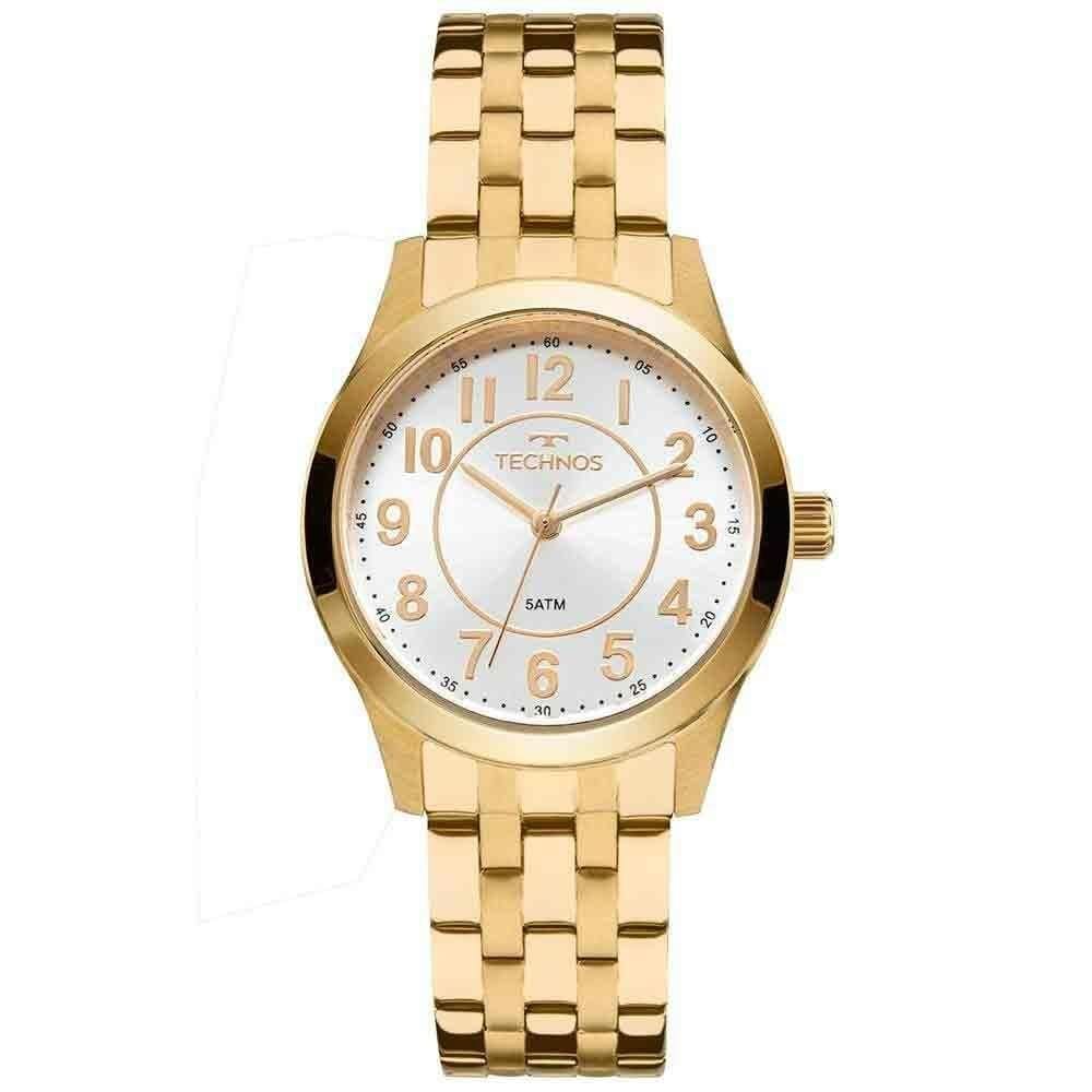 Relógio Technos Feminino Dourado - 2035MJDS, Aço Inox, Analógico