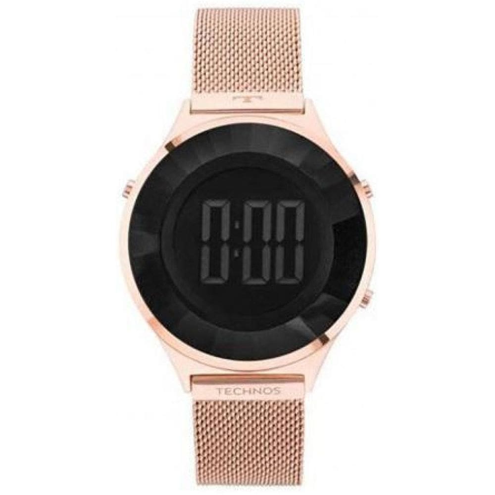Relógio Feminino Technos Digital Rosê BJ3851AF4P 50m