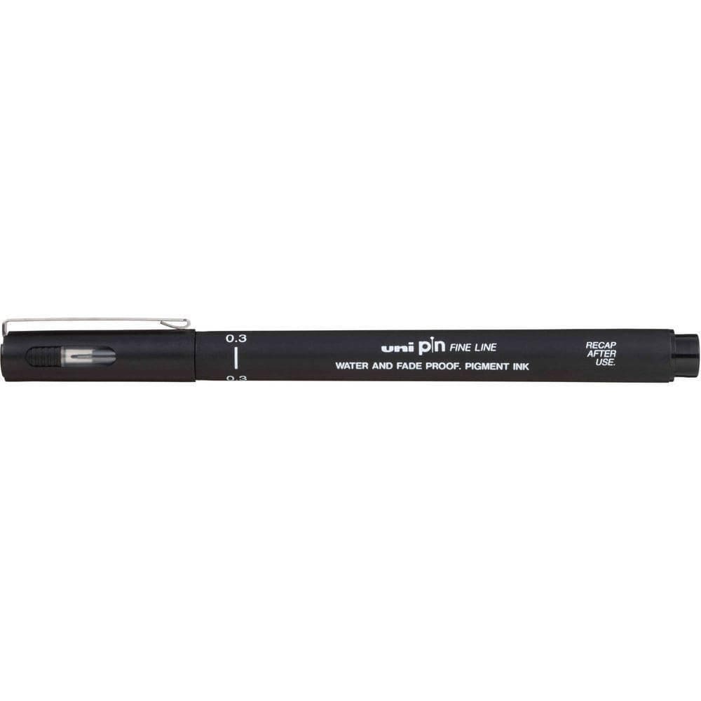 Caneta Uni-Ball Mitsubishi Uni Pin 0,3Mm Preta Unidade