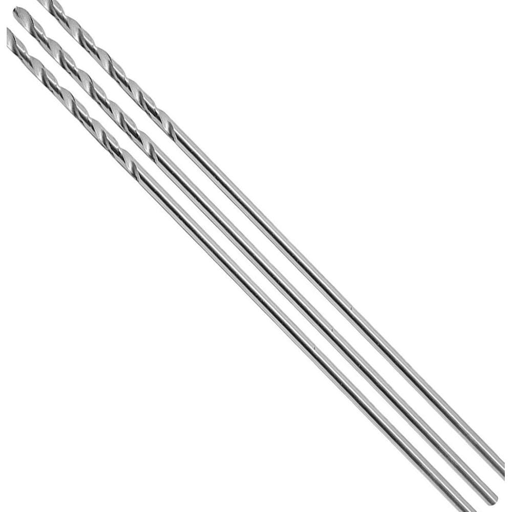 Kit 3 Brocas Mourão Madeira Extra Longas 3 P 5/16 400Mm 8Mm