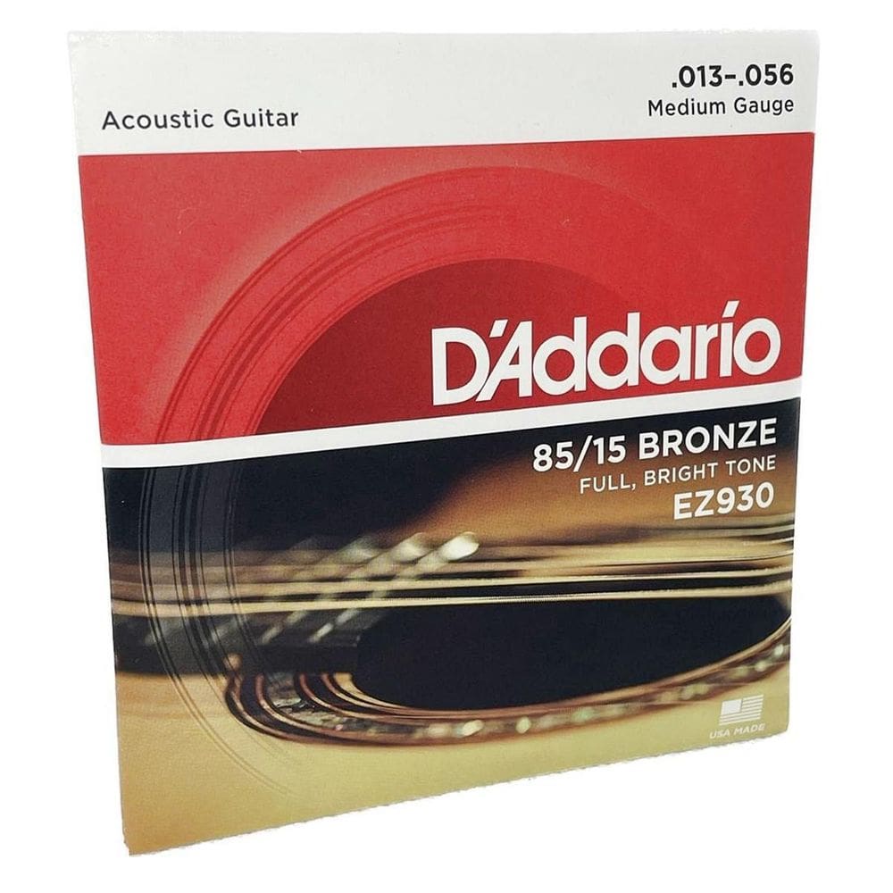 Jogo De Cordas 013 Aço Violão Ez930 Daddario  85/15