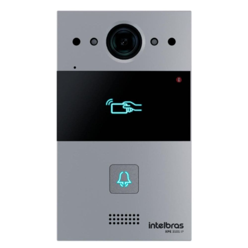 Video Porteiro Externo Xpe 3101 Ip65 1Tecla Web Intelbras