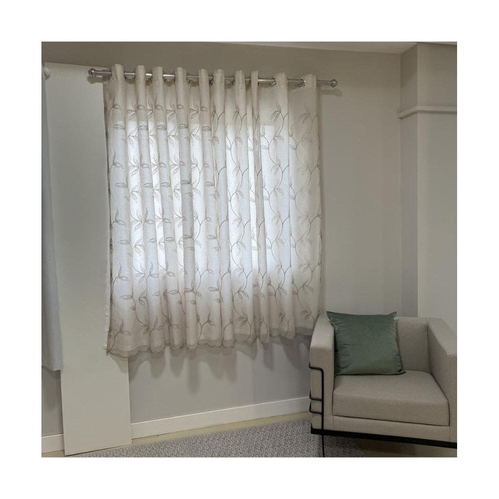 Cortina Duplex 3,00M X 1,70M Bordada