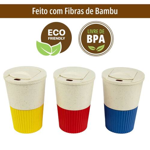 Copo Térmico Café Tampa Bambu Microondas Casas Bahia - Main Image