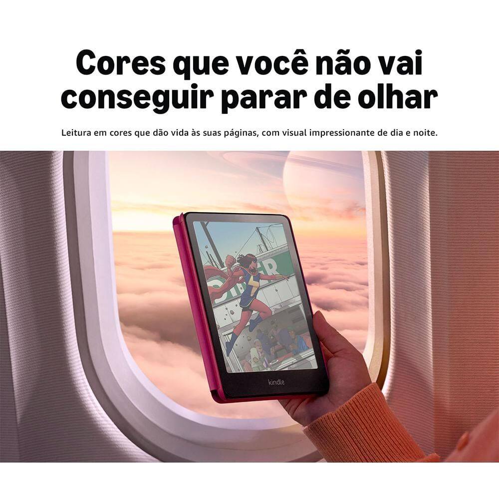 Amazon Kindle Colorsoft Signature Edition com Tela 7,05&quot