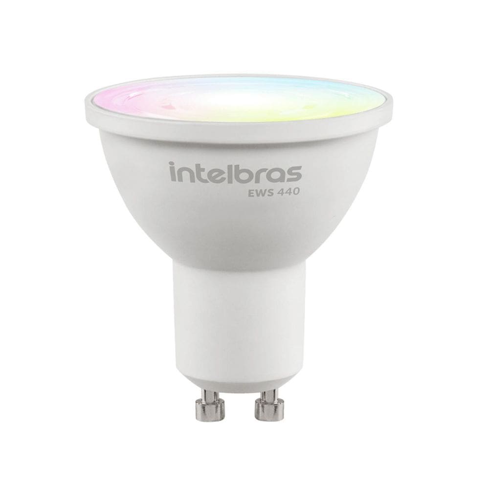 Lâmpada Led Spot Smart Wi-Fi Ews 440 Intelbras