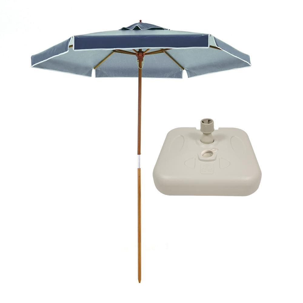 Ombrelone Madeira Guarda Sol 2 Metros Itapema 2M Azul Base