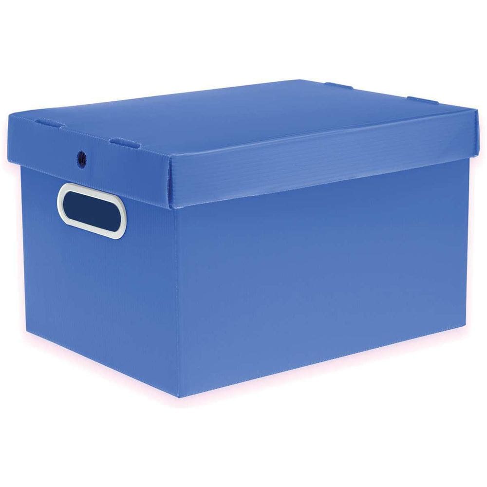 Caixa Organizadora Prontobox Azul 440X320X260 Grande