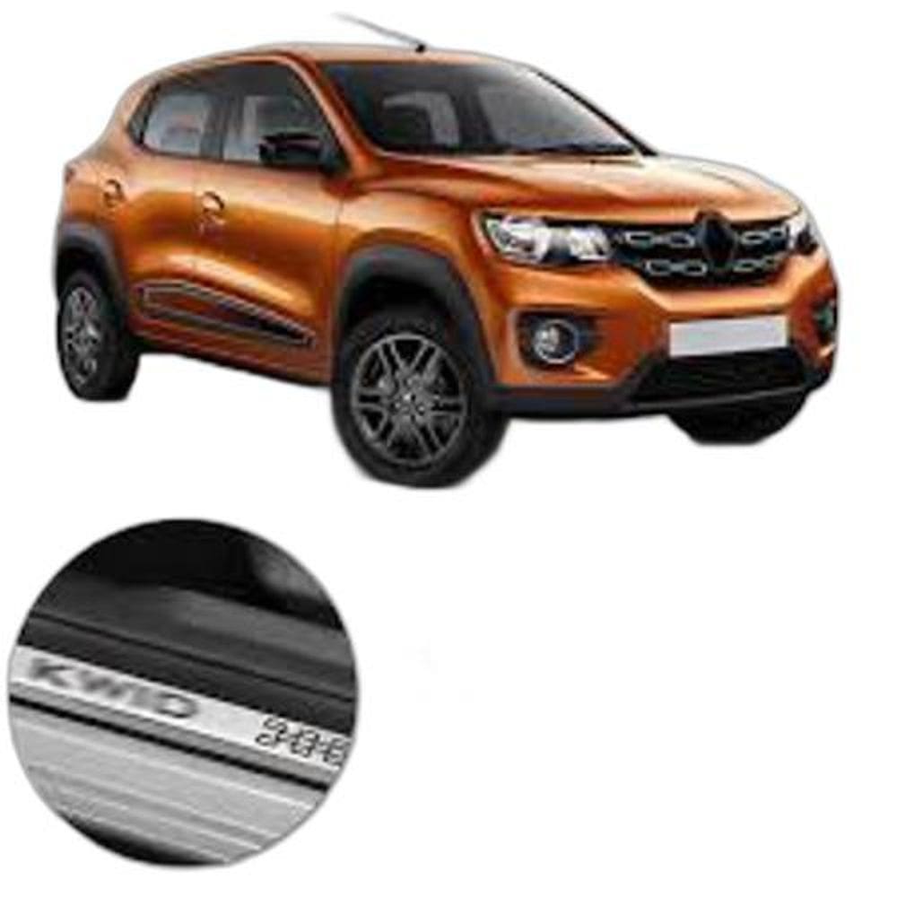 Soleira Baixo Relevo Em Aço Inox Kwid Todos Os Anos
