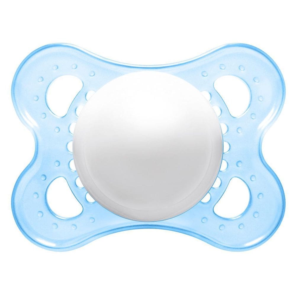 Chupeta MAM sintético 0 - 6 Meses Azul - Silicone SkinSoft