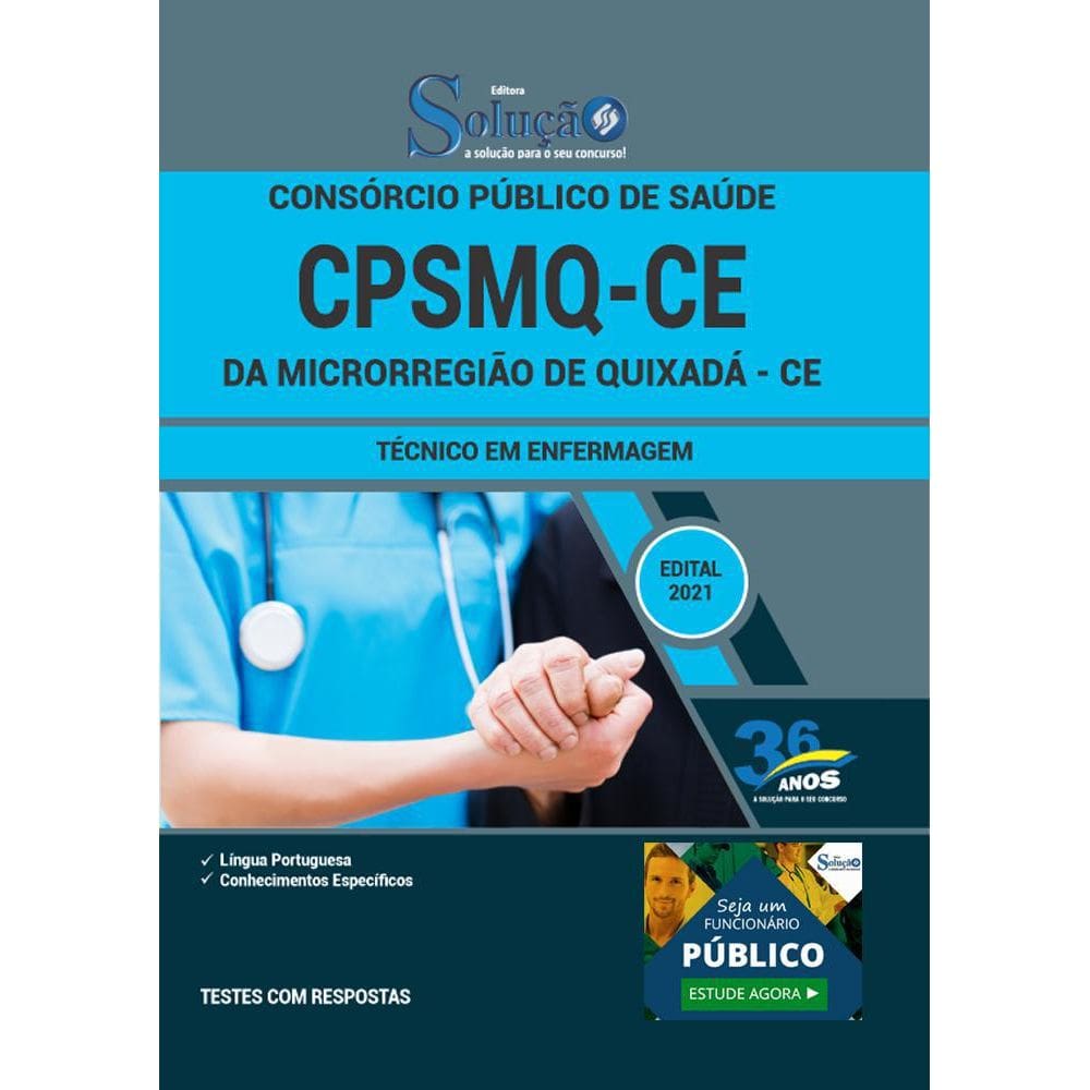 Apostila Concurso Cpsmq Ce - Técnico De Enfermagem